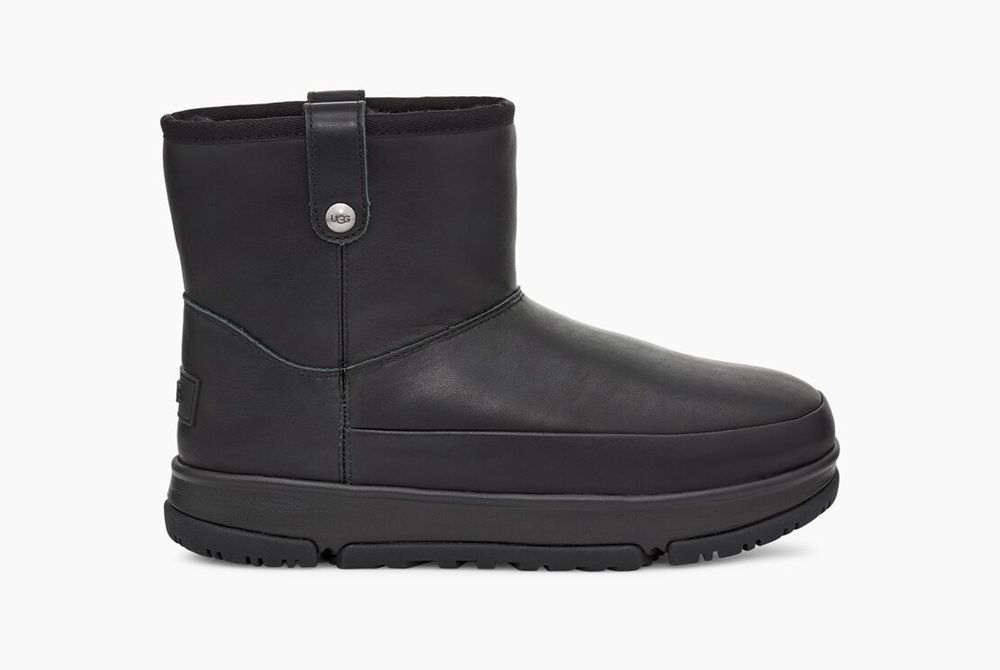 Ugg Mini Boot Womens - Ugg Classic Weather Mini Black - 162VPHLWI